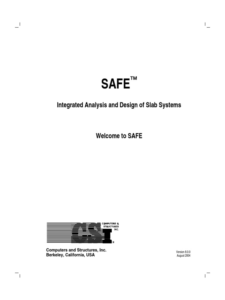 Information-Manuals-Brochures Safe Manuals Safe Welcome PDF | PDF ...