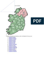 Condados Da Irlanda Mapa