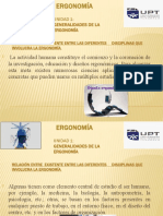 Tema 3 Relación Existente Entre Las Diferentes Disciplinas Que Involucran La Ergonomía