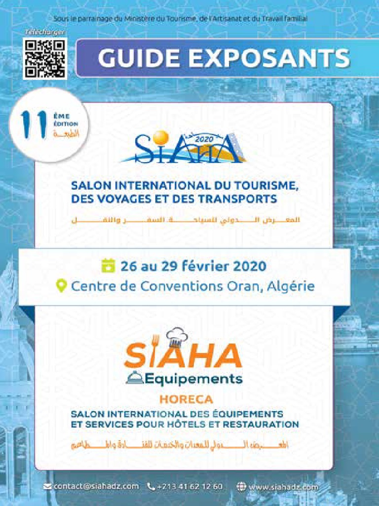 Catalogue Siaha 2020 Min Algerie Alger