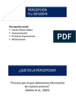 Clase 13 y 20 12.18 Percepcion Social-Primeras Impresiones y Atribuciones