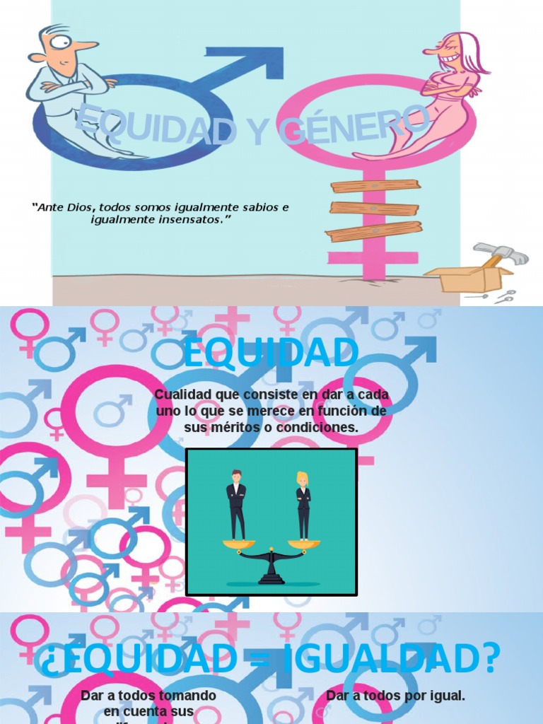 Taller de Equidad y Genero | PDF | Igualdad de género | Estudios de género