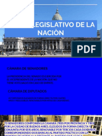  Diapositivas Poder Legislativo de La Nación