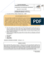 ORACION SEMANAL COMUNIDAD EDUCATIVA 4 al 8 de Mayo 2020