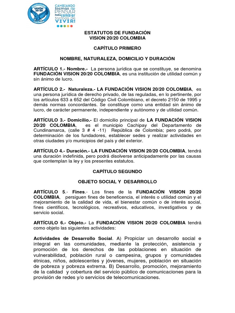 XCVB 12 PDF | PDF | Fundación (sin fines de lucro) | Sociedad de ...