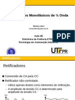 Aula 02B - Retificadores Monofasicos de Meia Onda PDF