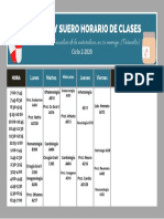 Horario Freddy