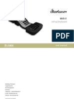 MKR 61 User Manual Roll-Up Keyboard