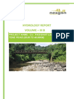 Hydrology Report Volume - Iii B: Project Name: C/O Pasighat-Ledum