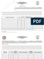 Formatos Control Nivelaciones Padres de Familia y Estudiantes 2018 Modelo