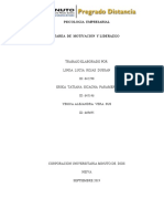 PSICOLOGIA  EMPRESARIAL- MOTIVCACION Y LIDERAZGO