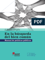 Graglia. manual de politicas publicas para el bien comun