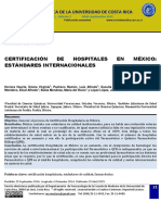 Certificacion de Hospitales en Mexico