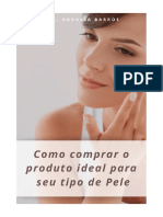 E-BOOK - Como Comprar o Produto Ideal para Seu Tipo de Pele