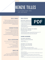 mackenzie tilles resume