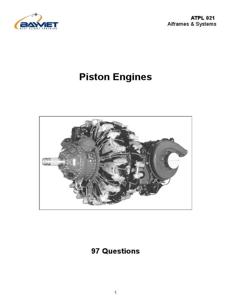 Four-Stroke Piston Engine Overview | PDF | Carburetor | Internal ...