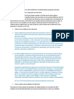 Los Problemas de La Educación en El Ecuador