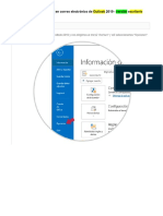 Crear Firma Automática en Correo Electrónico de Outlook 2019 - Versión Escritorio PDF