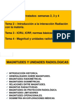 Sesión 3 Dosimetria - ICRU, ICRP, normas básicas