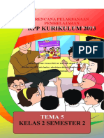 RPP Kelas 2 Tema 5 1 Lembar