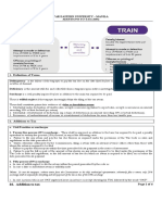 TAXATION ADDITIONS