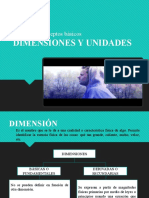 Dimensiones y Unidades