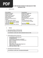 Example of Restore Database From Rman Backup On Netbackup in AIX