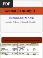 General Chemistry (1) : Dr. Niyazi A. S. Al-Areqi