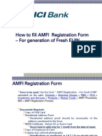 How To Fill The AMFI Registration Form - 30 Copies (9 Pages) - Back To Back PDF