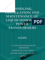Power Transformer Maintenance
