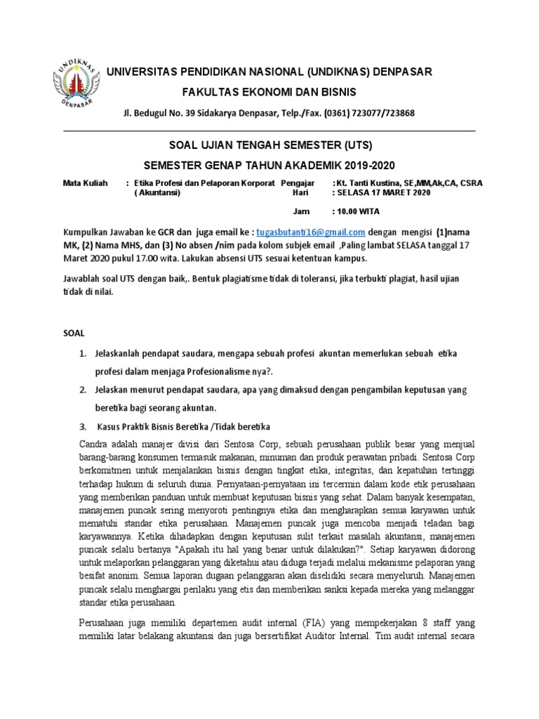 Etika Pelaporan 20korporat Docx