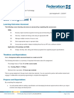 Lab Assignment 1: Learning Outcomes Assessed