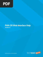 Pan Os Web Interface Help PDF