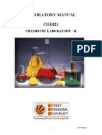 Laboratory Manual CHE023