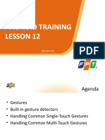 Android Training Lesson 12: FPT Software