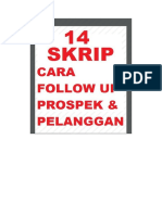 14 Skrip Follow Up PDF