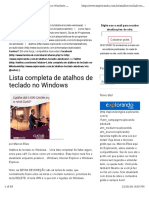 Atalhos PDF