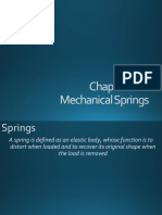 Chapter # 10 Mechanical Springs: Haider Ali