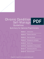 Chronic Disease Self Management Guidelines Summary For General Practitioners