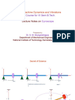Machine Dynamics and Vibrations: Core Course For VI Sem B.Tech