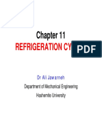 Refrigeration Cycles: Department of Mechanical Engineering H H Itui It Hashemite University