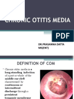 Chronic Otitis Media Types, Investigations, Treatment