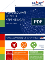 Modul 7 - Pengelolaan Konflik Kepentingan