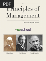 Principles and Practices of Management, LM Prasad | PDF