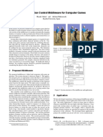 A Dynamic Motion Control Middleware For Computer Games: Masaki Oshita and Akifumi Makinouchi Kyushu University, Japan