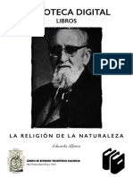 Alfonso, Eduardo - La Religión de La Naturaleza PDF