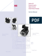 Service Manual: Series 45 Frame K and L Open Circuit Axial Piston Pumps