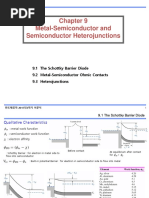 Chapter-9 금속반도체결함 및 이종결합