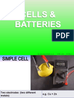 Cells and batteries IGCSE