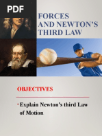 Newton's 3rd Law of Motion